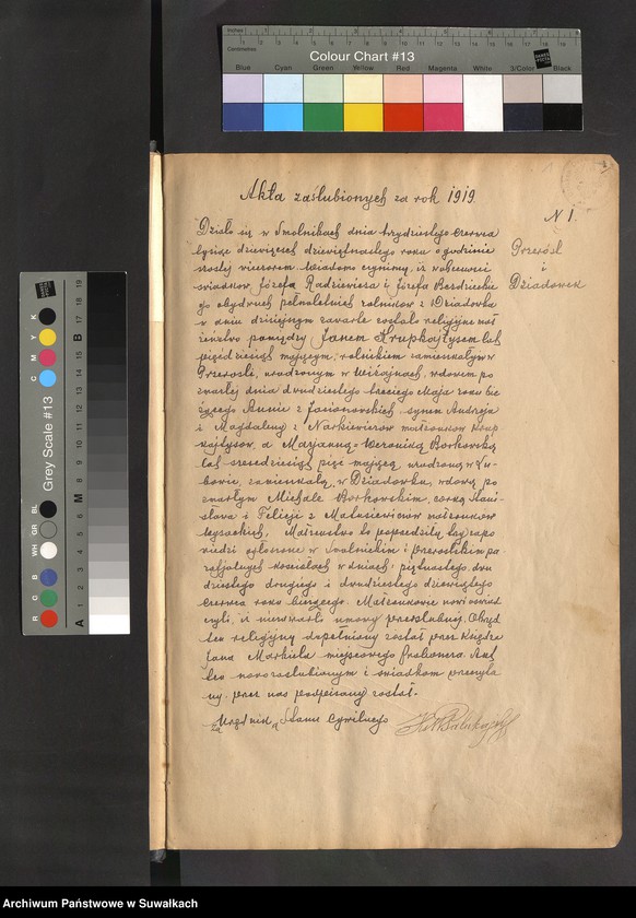 image.from.unit.number "Księga akt małżeństw par. Smolniki za 1919-29 r."