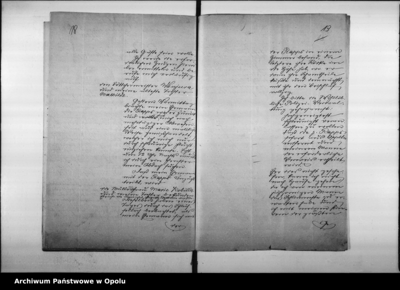 Obraz 19 z jednostki "Acta des Magistrats zu Oppeln betreffend die Schankanlage in dem Hause an der Bolkostrasse Vol. I"