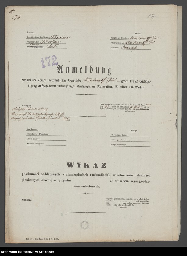 image.from.unit.number "Dominium Błaszkowa (Błaszkowa 1/6 część ) - Bochniewicz Kajetan (masa spadkowa po Janie Bochniewiczu)"