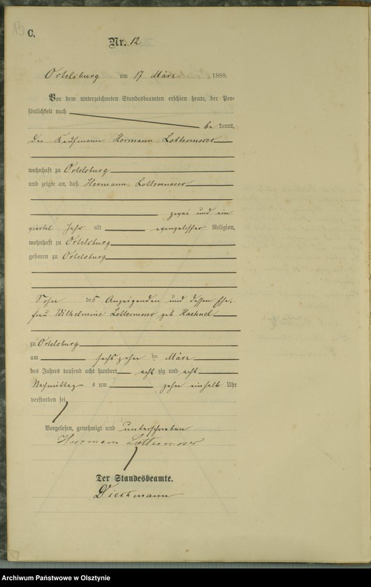 image.from.unit.number "Sterbe-Haupt-Register Nr 1 - 47"