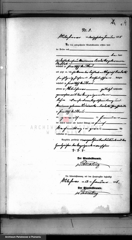 Obraz 4 z jednostki "Księga zgonów"