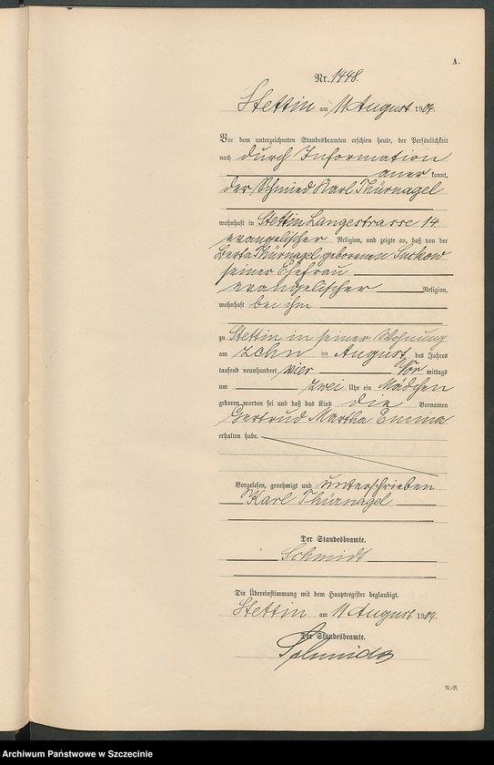 image.from.unit.number "Geburts-Register (Neben-Register) Band IV"