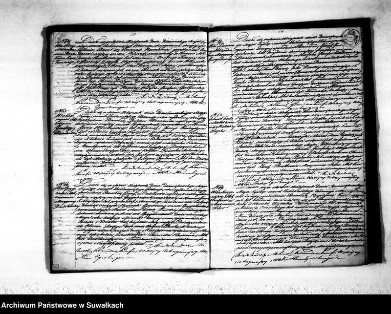 Obraz 15 z jednostki "[Duplikat akt urodzonych, zaślubionych i zmarłych]"