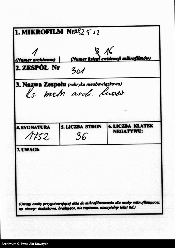 image.from.unit.number "Parafia: Gliniany. Dekanat: Gliniany. Kopie z ksiąg metrykalnych ur., śl., zg. dla całej parafii (miasto Gliniany i wsie)."