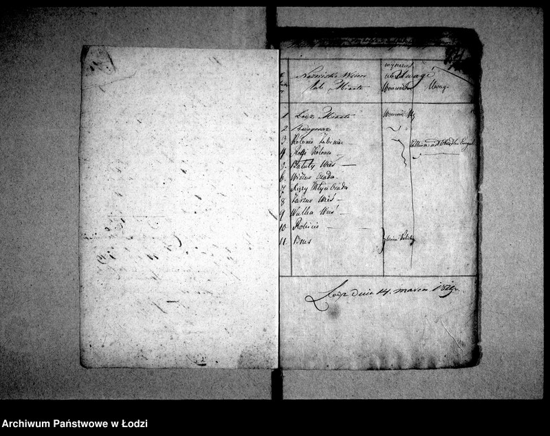 Obraz 19 z jednostki "Akta tyczące się stanu kościoła katolickiego i innych budowli"