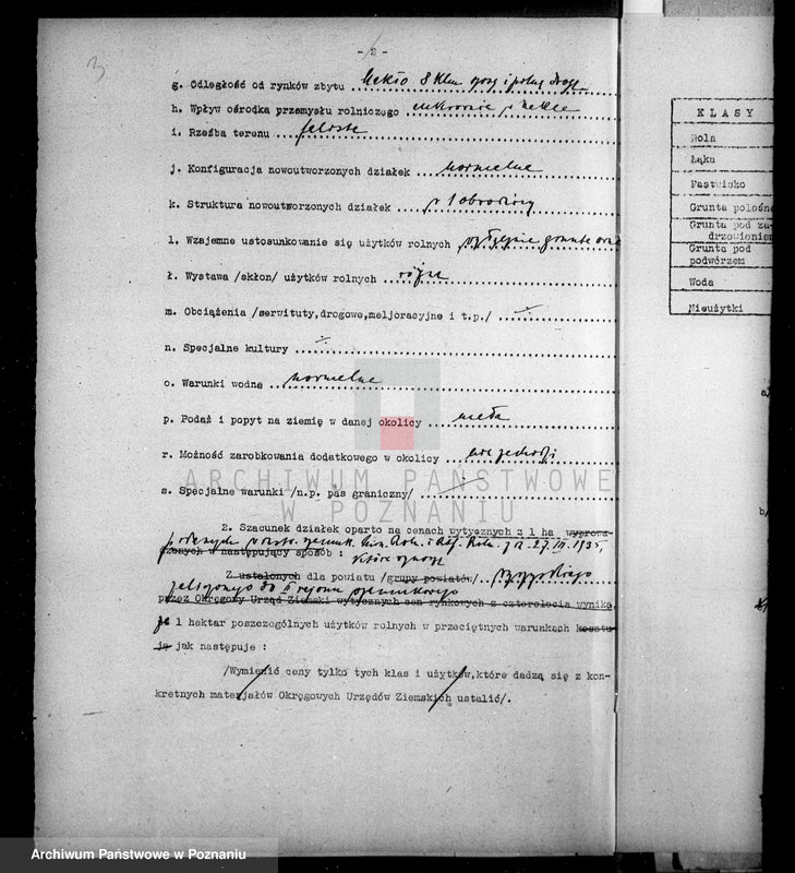 Obraz 7 z jednostki "Operat szacunkowy majątku Wyrza osada powiatu wyrzyskiego"