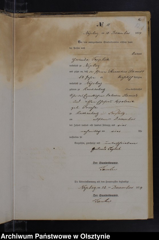image.from.unit.number "Sterbe-Neben-Register Nr 1 - 12"