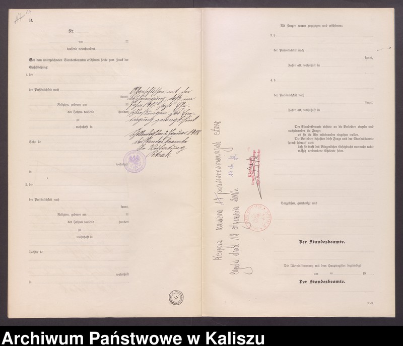 Obraz 11 z jednostki "[Księga małżeństw]"