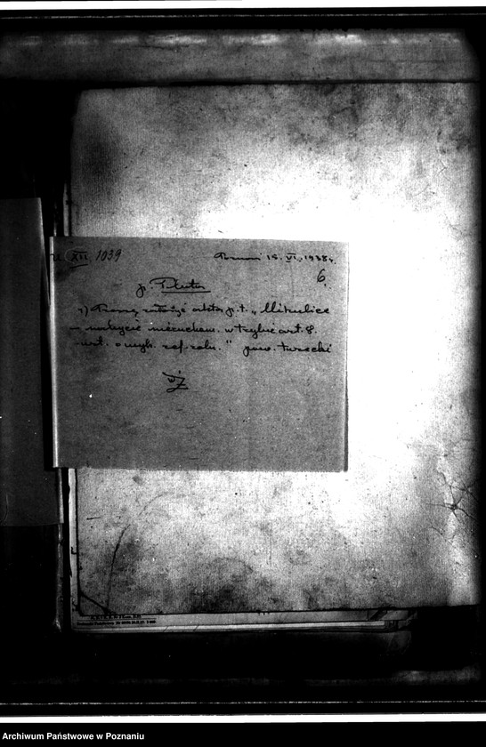 Obraz 10 z jednostki "Mikulice, nabycie nieruchomości w trybie art. 8 ustawy o wykonaniu reformy rolnej"