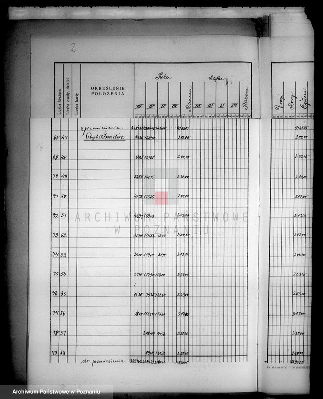 Obraz 20 z jednostki "Tymczasowy rejestr pomiarowy majątku Śmielin i Kraczki"
