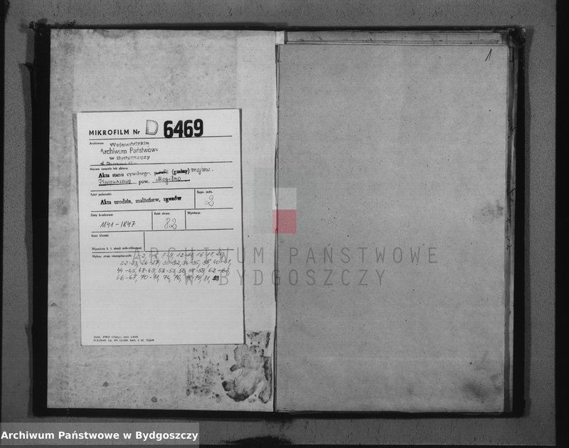 image.from.unit.number "Duplicate der Personen Standes Register Juden Gemeinde zu Kwieciszewo"
