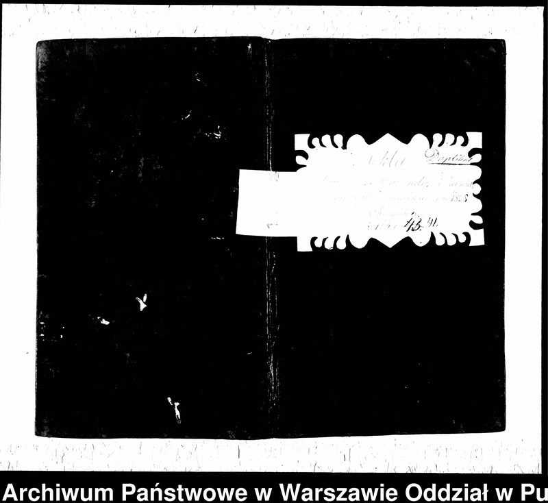 Obraz 2 z jednostki "Akta urodzeń, małżeństw i zgonów"