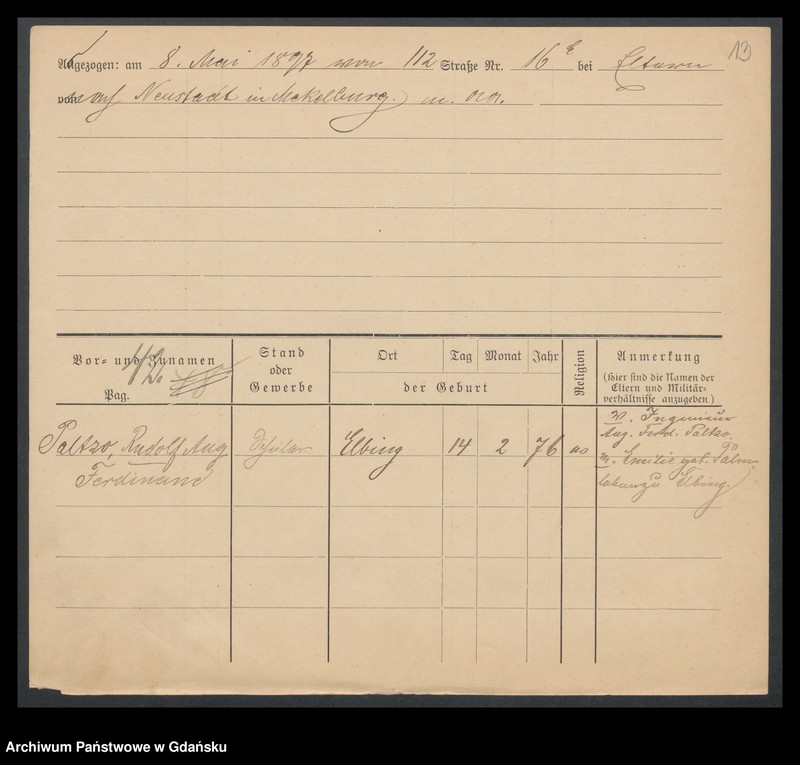 image.from.unit.number "Karty meldunkowe: Palmansky - Panwitz"