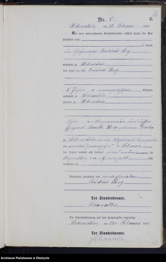 image.from.unit.number "Sterbe-Neben-Register Nr 1 - 86"