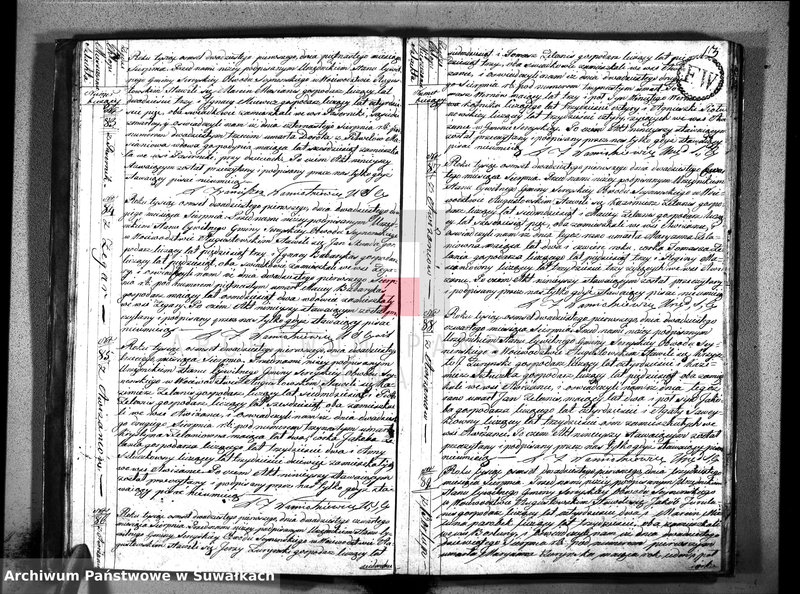 image.from.unit.number "Akta urzędnika stanu cywilnego gminy i parafii sereyskiey umarłych od dnia 1-go stycznia 1821 do ostatniego grudnia tegoż roku w Serejach"