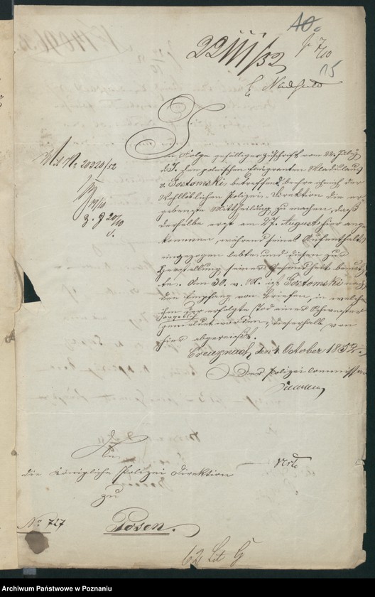 Obraz 20 z jednostki "A. betr. Władysław von Gostomski"