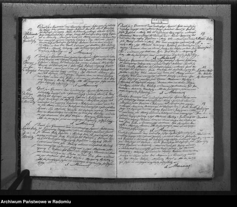 image.from.unit.number "Duplikat akt religijno cywilnych urodzonych, zaślubionych i zmarłych w parafii Głowaczów na rok 1862"