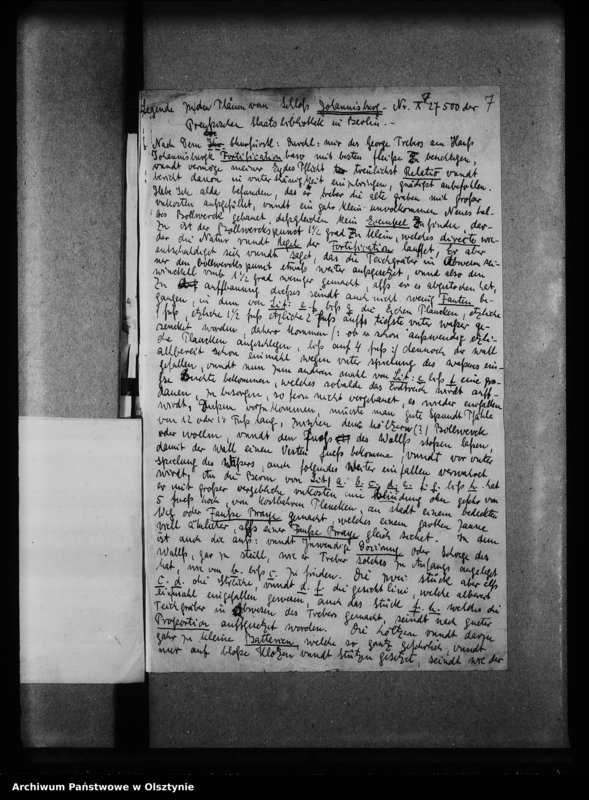 image.from.unit.number "Johannisburg, Schloss, Fort Lyck"