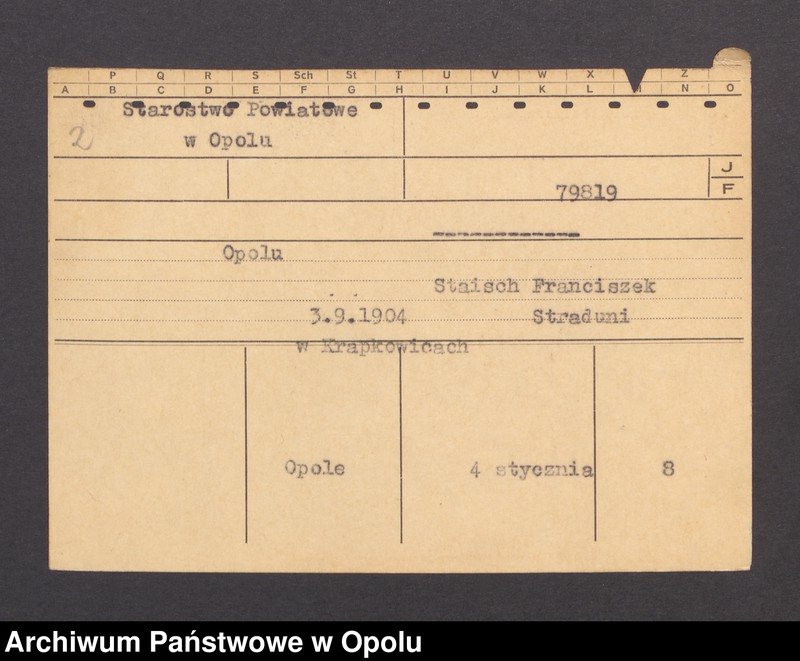 Obraz 4 z jednostki "[Czech Antoni, zam. Goslawitz]"