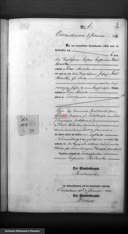 Obraz 3 z jednostki "Księga zgonów"