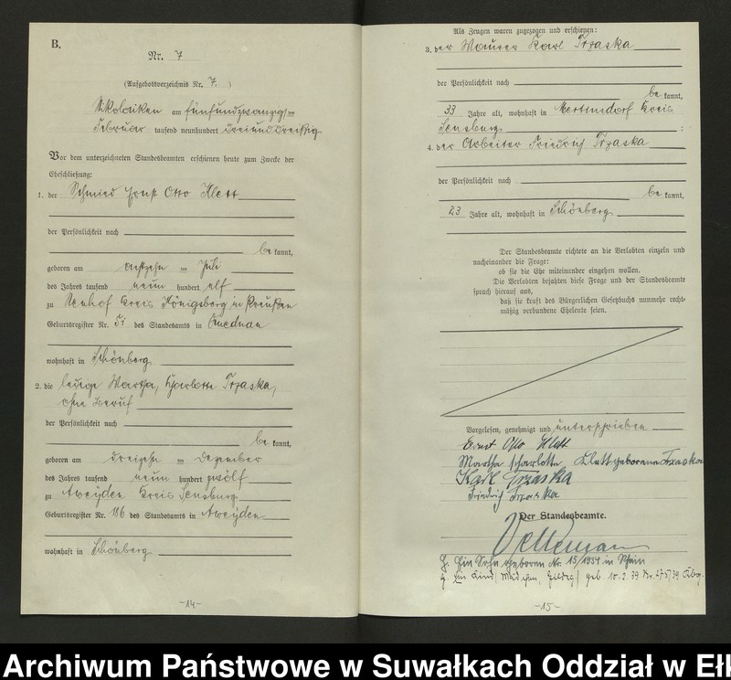 image.from.unit.number "Heirats=Haupt=Register des Königlichen Preussischen Standes-Amtes Nikolaiken Kreis Sensburg"