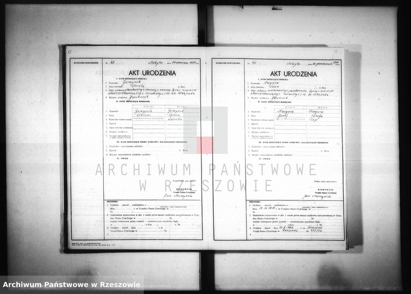 image.from.unit.number "Akta urodzeń Jawornik 1894-1903"