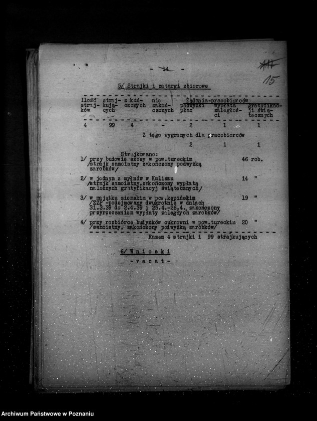 Obraz 19 z jednostki "Sprawozdania ze stanu bezpieczeństwa za miesiące kwiecień-czerwiec-lipiec 1939 r."