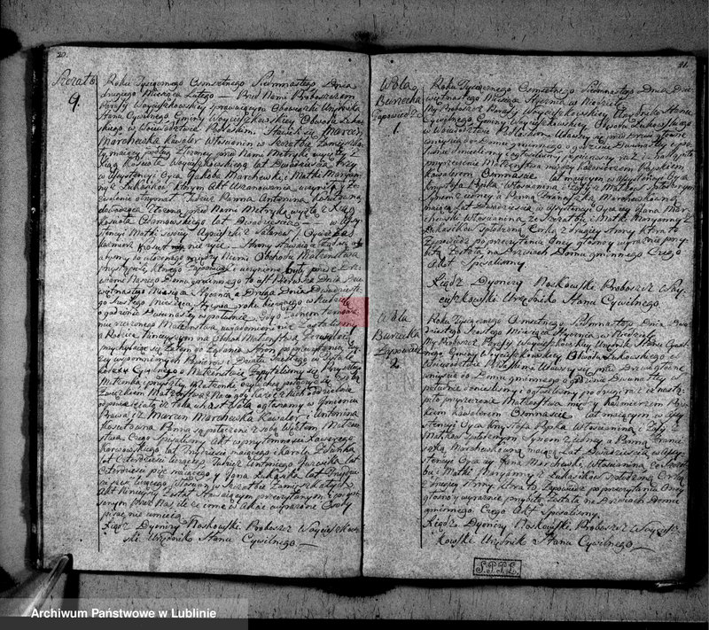 image.from.unit.number "Księga zapowiedzi i małżeństw"