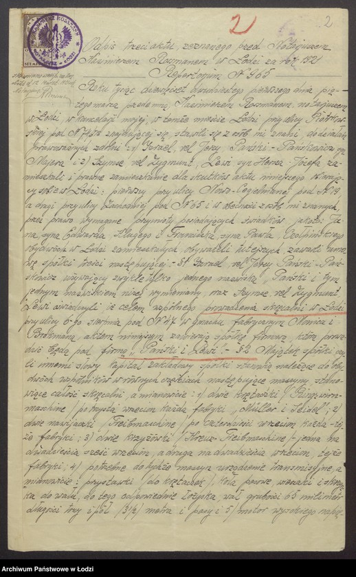 Obraz 4 z jednostki "Zygmunt Lewi, Izrael vel Jerzy Pański- prowadzenie skręcalni zarobkowej"