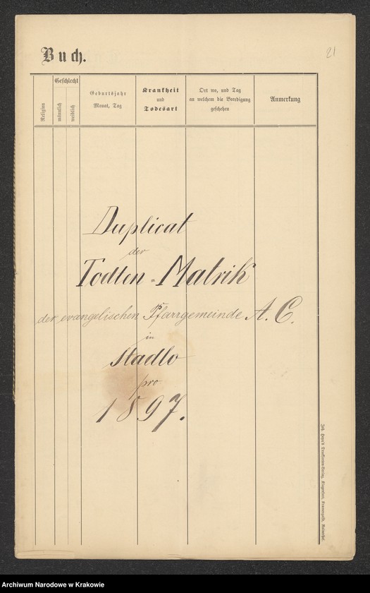 Obraz 11 z jednostki "Akta stanu cywilnego"