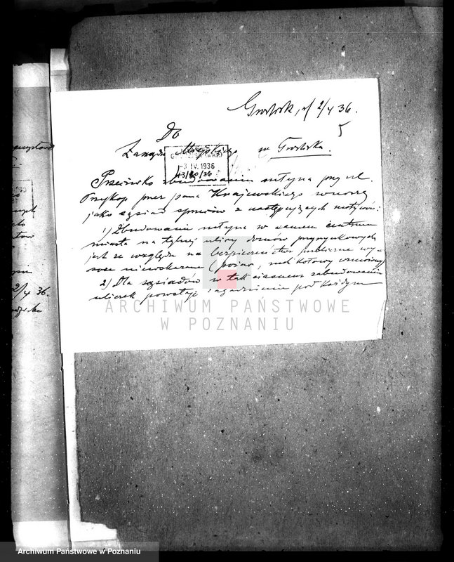 Obraz 10 z jednostki "Zatwierdzenie zakładu przemysłowego młyna motorowego St. Krajewskiego w Grodzisku, pow. nowotomyski"