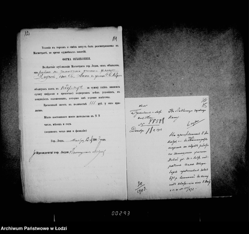 Obraz 14 z jednostki "O zamoščenji učastka Dolgoj ulicy ot sv. Anny do Karla"