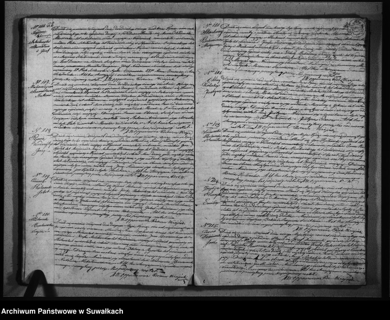 image.from.unit.number "Duplikat urodzonych, zaślubionych i umarłych parafii wiżajńskiej z roku 1850"