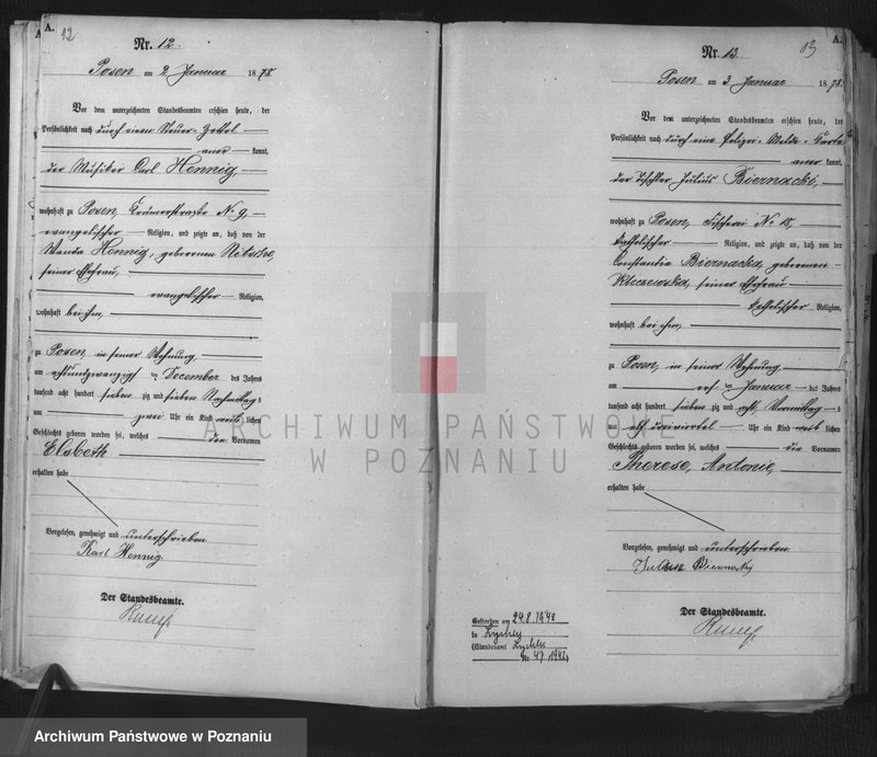 Obraz 8 z jednostki "Księga urodzeń t. I"