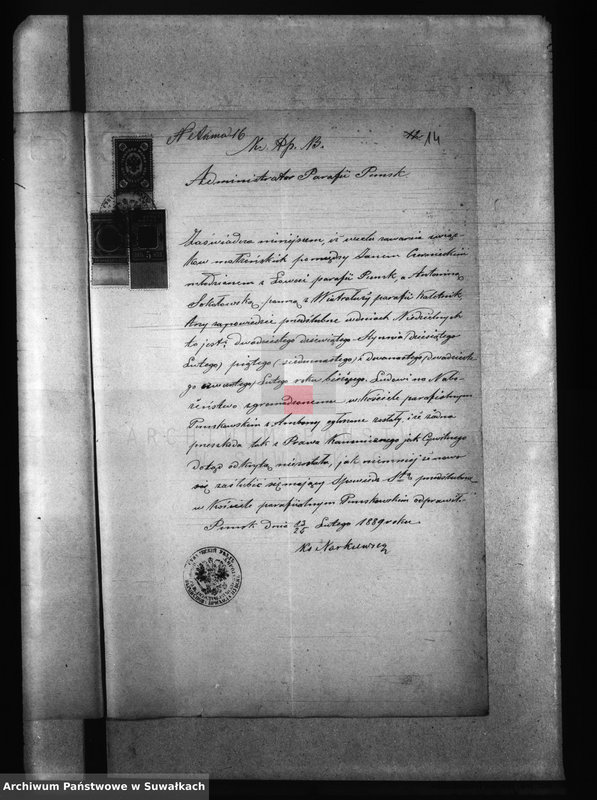 image.from.unit.number "Aneksa brakosočetanija Kaletnikskogo Rimsko-Katoličeskago Prichoda za 1889 god"