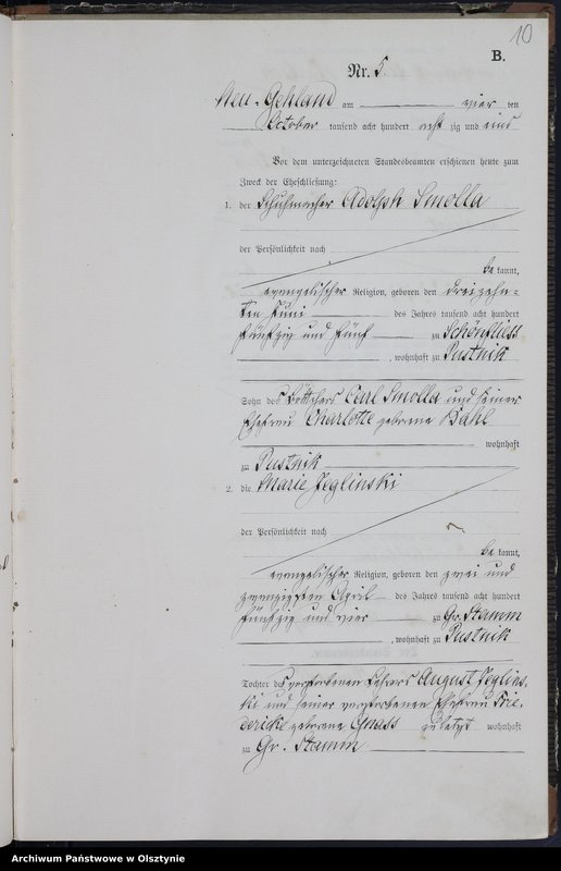 image.from.unit.number "Heiraths-Haupt-Register nr 1 - 9"