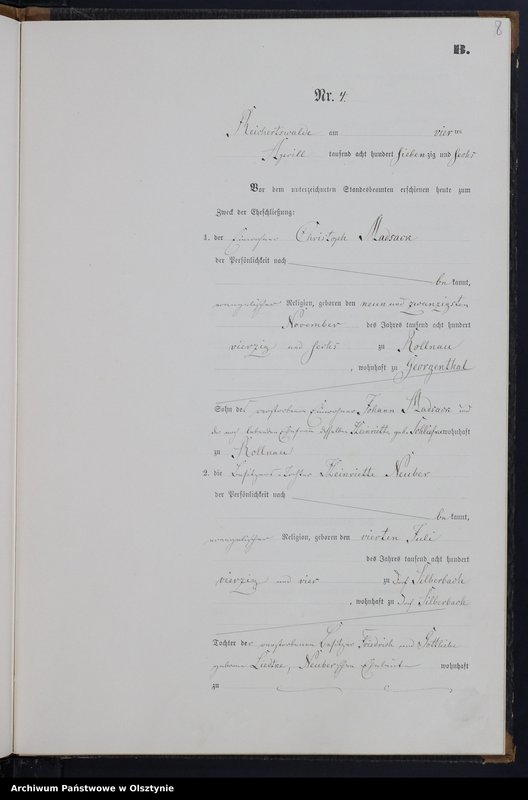 image.from.unit.number "Heiraths-Neben-Register Nr 1 - 14"