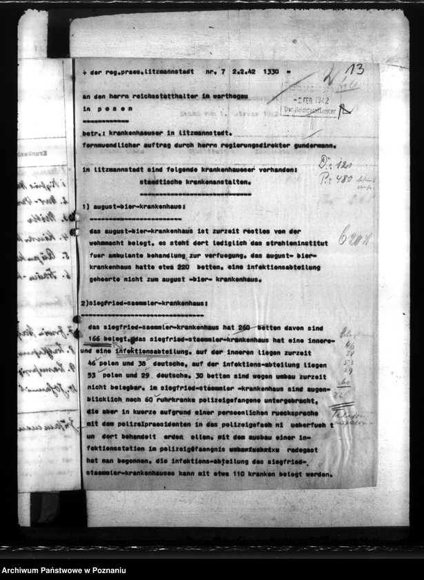 Obraz 17 z jednostki "Krankenanstalten"