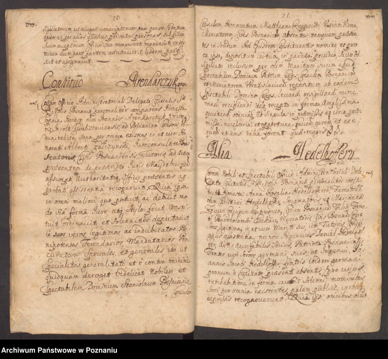 Obraz 14 z jednostki "Acta consularia officii consularis civitatis Posnaniae."