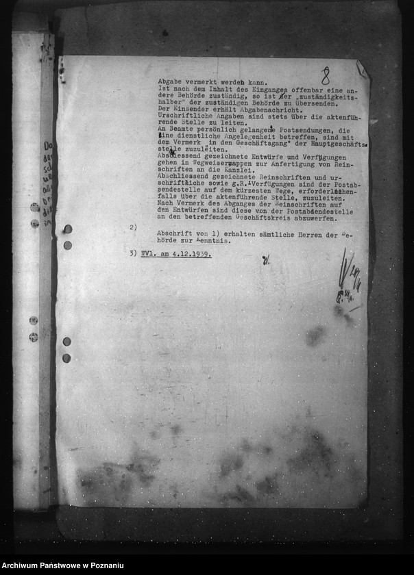 Obraz 12 z jednostki "Przepisy kancelaryjne i korespondencja w sprawie organizacji kancelarii"