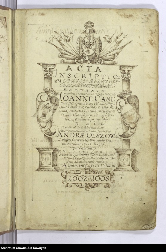 Obraz 13 z kolekcji "Ozdobne karty ksiąg Metryki Koronnej111"