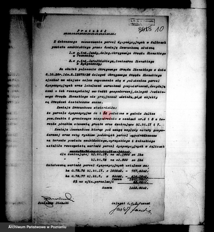 Obraz 14 z jednostki "Majątek Malice powiatu szubińskiego operat szacunkowy"