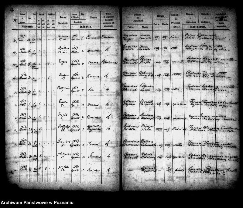 Obraz 10 z jednostki "Księga urodzin"