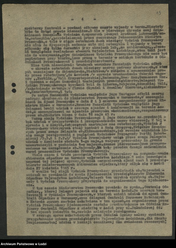 Obraz 14 z jednostki "Sprawozdania Wydziału [z działalności]"