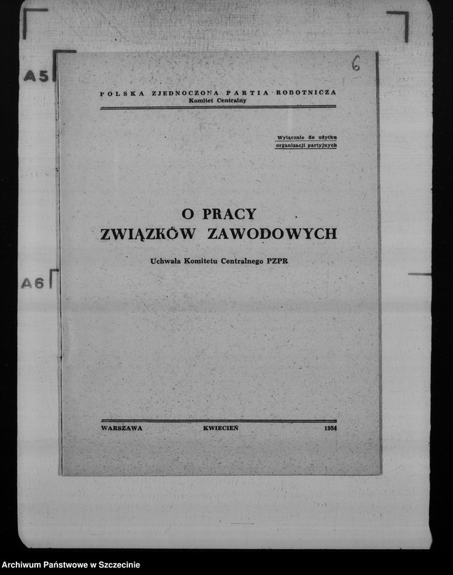 image.from.unit.number "Uchwały Komitetu Centralnego, Biura Politycznego i Sekretariatu Komitetu Centralnego Polskiej Zjednoczonej Partii Robotniczej"