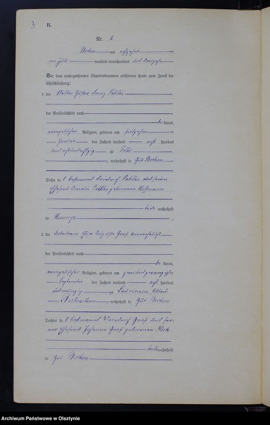 image.from.unit.number "Heiraths-Neben-Register Nr 1 - 7 [ Księga małżeństw - wtóropis ]"