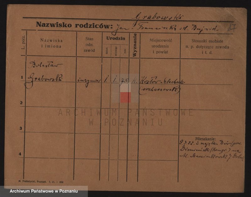 Obraz 19 z jednostki "Grabowski - Grabski"