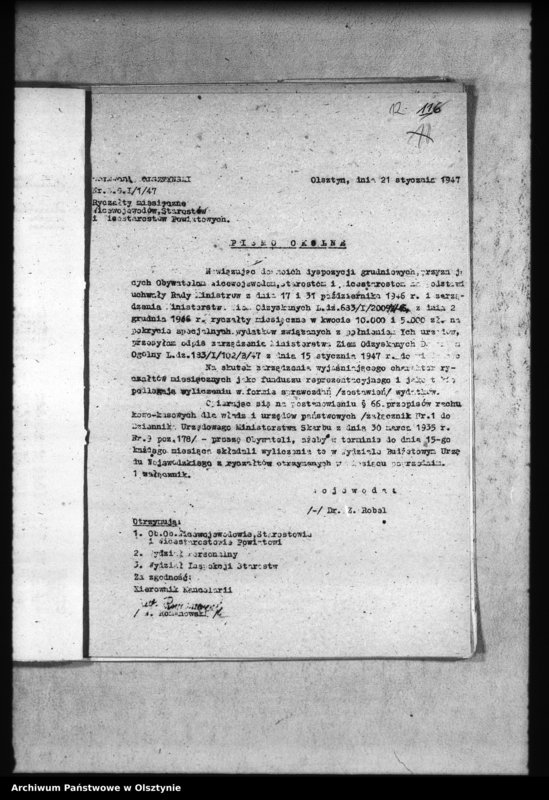 image.from.unit.number "Okólniki, pisma okólne i zarządzenia"