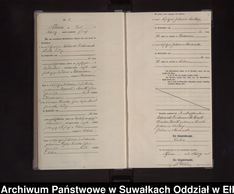 image.from.unit.number "Heirats-Neben-Register des Königlichen Preussischen Standes-Amtes Orlen Kreis Lötzen"