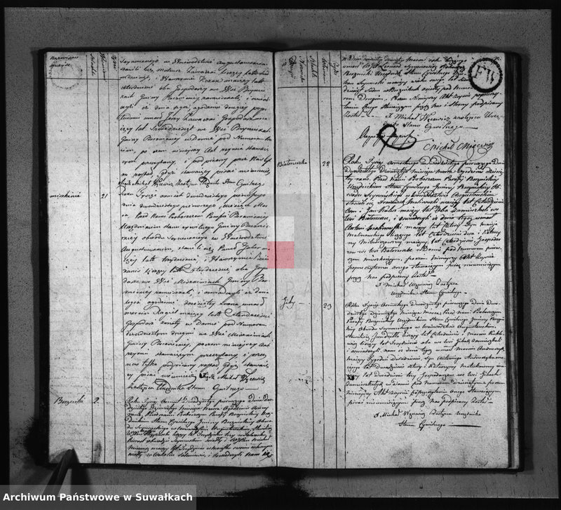 image.from.unit.number "Akta Zeszłych Gminy Berznickiey od Dnia 1-o Stycznia 1821"